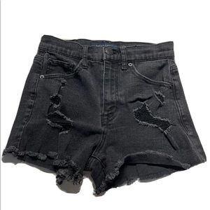Aeropostale Cheeky Black Shorts Good Condition Size 00